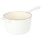 Crock-Pot Artisan 3 Quart Enameled Cast Iron Saucepan with Lid in Linen and Gold 137363.02 - alternate 4