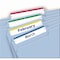 Avery Removable File Folder Labels with Sure Feed Technology, 0.66 x 3.44, White, 252PK 05235 - alternate 6
