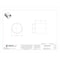 Bunting Bearings Sleeve Bearing, Bronze, 1 1/4 in Bore Dia, 1 1/2 in OD, 1 1/2 in L, 500 Degrees F Max Temp CB202412 - alternate 2