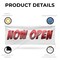 Signmission Now Open, 36 Inch x 96 Inch, Vinyl Banner B-96-30763 - alternate 5