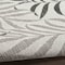 Homeroots 4' X 6' Gray Black And Ivory Palm Leaf Indoor Outdoor Area Rug 552520 - alternate 7