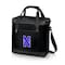 Picnic Time Family Of Brands NCAA Northwestern Wildcats Montero Tote Cooler Bag - Soft Cooler Bag - Picnic Tote, Black 604-00-179-434-0 - alternate 1