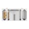 James Martin Vanities Myrrin 48in Vanity, Bright White w/ 3 CM Eternal Jasmine Pearl Silestone Top 485-V48-BW-FEJP - alternate 9