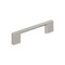 Amerock Cityscape 3-3/4 inch (96mm) Center-to-Center Satin Nickel Cabinet Pull, 25PK 25VMP37131G10 - alternate 1