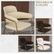 Leisuremod Axis Collection Modern Gold Dining Chair in Beige ACG22BG - alternate 9