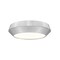 Z-Lite Quasars Brushed Nickel 1 Light Flush Mount 7701F12-BN-LED - alternate 1
