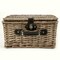 Picnic Time Family Of Brands Catalina Picnic Basket, Dahlia Collection - Navy Blue with Beige Pattern 140-10-321-000-0 - alternate 6