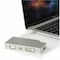 Startech.Com USB-C Multiport Adapter - 4-in-1 USB-C Video Adapter - Silver - 4K 30Hz CDPVGDVHDMDP - alternate 7