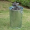 Gardenised 26 gal Round Outdoor Can, Silver, Galvanized Steel, 18.5 in QI004756 - alternate 7