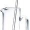 Homeroots 13in Clear Lead Free Crystal Martini Pitcher And Stirrer 376151 - alternate 3