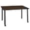 Regency Kee Mobile Training Seminar Table, 42 in W, 24 in L, Neo Walnut MTC4224NWBK - alternate 1