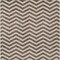 Homeroots 5' X 8' Brown And Beige Chevron Washable Indoor Outdoor Area Rug 595302 - alternate 9