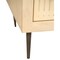 Homeroots 28" Natural Solid Wood Distressed Carved Geometric Two Drawer Nightstand 612087 - alternate 10