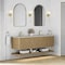 James Martin Vanities Allamari 72" Double Vanity, Dune Mist w/ 3 CM Victorian Silver Silestone Top D640-V72-DMS-WVSL - alternate 8