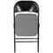 Elama 4 Piece Metal Folding Chair with 2.2 Inch Padded Seats in Gray ELM-J0618-G - alternate 6