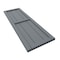 Ekena Millwork True Fit PVC, Two Board Framed Board-n-Batten Shutters, Ocean Swell, 10 3/4W x 80H, PR TFP101BF11X080CH - alternate 12