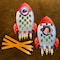 Roylco Rocket Ship Weaving Mats, Makes 32 Projects R15623 - alternate 4