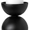 Homeroots 13" Black Metal Tabletop Pillar Candle Holder 608411 - alternate 4