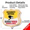 Signmission Security Notice Shield Sign This Propert, 12 inch X 12 inch, Aluminum Metal Sign, 2PK SHI-A-2PACK-12-462 - alternate 5