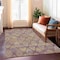 Homeroots 3' X 5' Rust Gold And Blush Aztec Washable Indoor Outdoor Area Rug 615788 - alternate 8