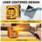 Dr Infrared Heater Portable Infrared Space Heater with Nightstand Design, Furniture-Grade Cabinet, 1500W DR-999 - alternate 7