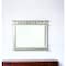 Homeroots 42" Silver Wood Framed Mounted Dresser Mirror 347078 - alternate 5
