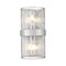 Z-Lite Meridian Brushed Nickel 2 Light Wall Sconce 3053-2SS-BN - alternate 8