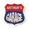 Signmission Arthur's Garage, 12 Inch X 12 Inch, Aluminum Metal Sign SHI-A-12-383-ARTHUR - alternate 1