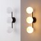 Jonathan Y Nash 23 in. 3-Light Mid-Century Modern Metal and Frosted Glass Globe LED Vanity Light, Oil Rubbed Bro JYL9568B - alternate 9