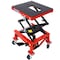 Edendirect 300 lbs. Capacity Motorcycle Scissor Jack in Red with 4-Wheels IR-W46577206 - alternate 16