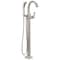 Delta Stryke Floor Mount Tub Filler Trim, 12.47 in, Lumicoat Stainless T4777-SS-PR-FL - alternate 1
