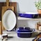 Staub Ceramic 4-pc Baking Pans Set, Casserole Dish with Lid, Brownie Pan, Dark Blue 1014875 - alternate 8