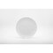 Homeroots White Six Piece Round Pebbled Porcelain Service For Six Salad Plate Set 483508 - alternate 1