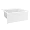 Kingston Brass 48" Acrylic Rectangular 3-Wall Alcove Tub, Left Hand Drain, Glossy White VTAP4836L22 - alternate 6