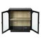 Homeroots 31in Black Wood Accent Cabinet With Two Doors 716318 - alternate 1