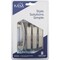 Hardware Resources KasaWare 4'' Overall Length Satin Nickel Flared Foot Square Pull, 8PK K3133SN-8 - alternate 2