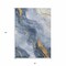 Homeroots 3' X 5' Blue And Gold Abstract Washable Indoor Outdoor Area Rug 611330 - alternate 7