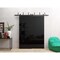 Sartodoors Sliding Closet Barn Bypass Doors 84 x 80 inches, Planum 0010 Gloss Black, 6.6ft Rails Hardware Set,  PLANUM0010BBB-GLB-84 - alternate 1