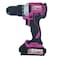 The Original Pink Box 20-Volt Lithium-Ion 1?2-Inch Keyless Chuck Brushless Cordless Drill, with 2Ah Battery, Pink PB20VLID_2Ah_CHRGR - alternate 1