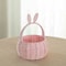 Wickerwise Hand-Woven Easter Bunny Ear Basket with Handle - Multi-Purpose Paper Rope Wicker Basket for QI004723.PK - alternate 10