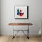 Homeroots Adjustable Height Brown and Black Solid Wood and Iron Writing Desk 516431 - alternate 6