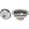 Prosource Basket Strainer Assembly, 4.4 in Dia, For: 3-1/2 to 4 in Dia Opening Sink 8039CP-3L - alternate 1