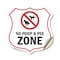 Signmission Dog Poop Shield Sign No Poop & Pee Zone, 18 Inch X 18 Inch, Vinyl Decal SHI-D-18-375 - alternate 1