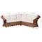 Bali & Pari Detta Natural Rattan Sectional Set, Set of 3 263-14478-14479-14481-ZORO - alternate 6