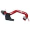 Hps Performance Air Intake Kit with Heat Shield, Red,  827-557R - alternate 1