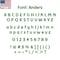 Aacc Self-Adhesive Vinyl Number: 6, Size: 1 in. Color: Green Font: Anders, 24PK AACC-Anders-N6-Green-I1x24 - alternate 2