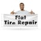 Signmission Flat Tire Repair, 18 Inch x 48 Inch, Vinyl Banner B-30633 - alternate 5