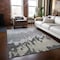 Homeroots 3' X 5' Gray And Silver Abstract Washable Indoor Outdoor Area Rug 613626 - alternate 8