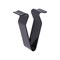 Auveco VW/Audi/Seat /Skoda Moulding Clip, Black Metal, 22mm Height, 25PK 21818 - alternate 4