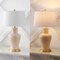 Jonathan Y Julian 29 in. Traditional Classic Ceramic Urn LED Table Lamp, Almond JYL4026D - alternate 9